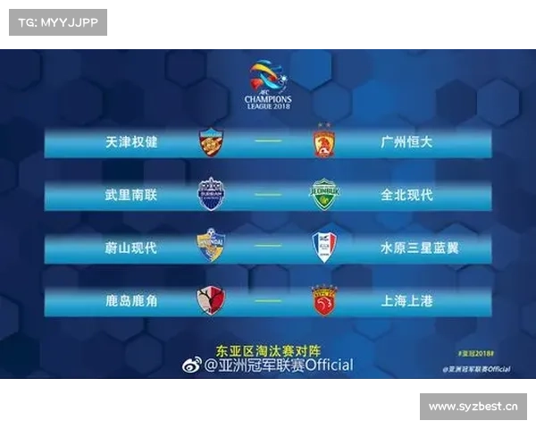 「亚冠淘汰赛抽签结果」上港恒大均主场先战日本两队